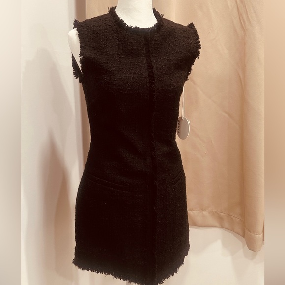STAUD Crystal Dress Black Size 0 NWT - Picture 2 of 5
